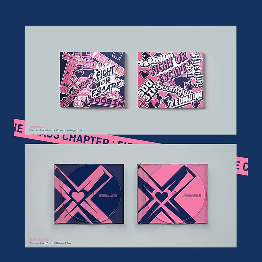 Amazon.com: TXT Album Repackage - THE CHAOS CHAPTER : FIGHT